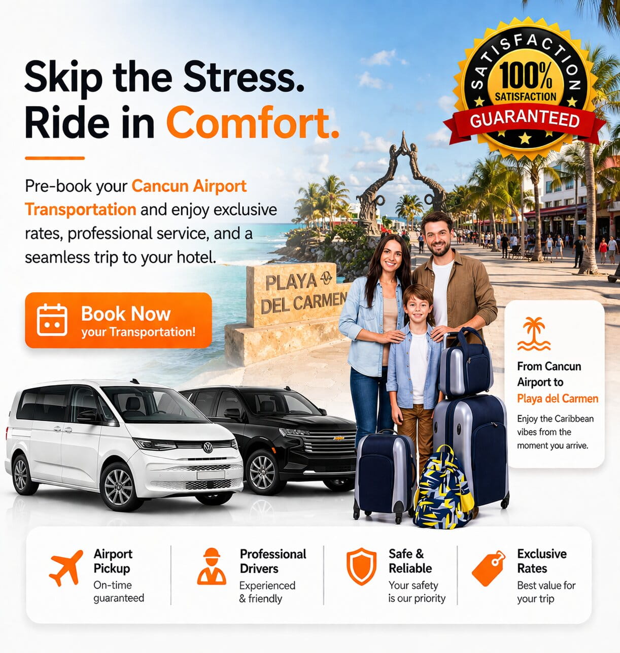 Cancun Airport to Playa del Carmen