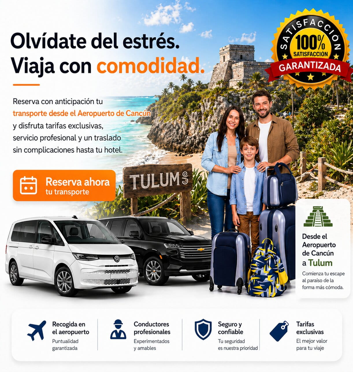Aeropuerto de Cancún a Tulum